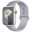 Silikoninen ranneke Apple Watch Series 9 8 7 6 5 4 3 SE Ultra 2 38 mm - 40 mm - 41 mm M-L Vesitiivis pehmeä kumiranneke 20
