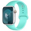 Silikoninen ranneke Apple Watch Series 9 8 7 6 5 4 3 SE Ultra 2 38 mm - 40 mm - 41 mm M-L Vesitiivis pehmeä kumiranneke 40