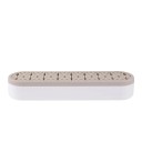 Silikoninen sivellinpidike 21 × 5 × 3,5 cm pestävä kosmetiikkasiveltimille, pinseteille ja meikkityökaluille 7