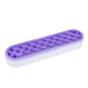 Silikoninen sivellinpidike 21 × 5 × 3,5 cm pestävä kosmetiikkasiveltimille, pinseteille ja meikkityökaluille 6