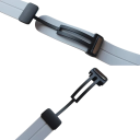 Σιλικόνινος ιμάντας 20 mm για Xiaomi Mi Watch 2 Pro S3 S2 S1 Active Pro Samsung Garmin Amazfit Huawei Honor με μεταλλικό κούμπωμα 2