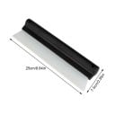 Silikonisk vandrenser med ergonomisk håndtag 25 x 7,5 cm silikon sort hvid til bilvinduer og rengøring af glas derhjemme 4