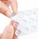 Silikonitulppa, itseliimautuva, kirkas - 24 kpl. 5