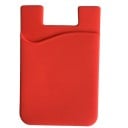 Silikonkarte für Mobiltelefone mit gewelltem Rand und Ausschnitt an der Oberseite Größe 8,5 x 5,6 cm Reisekomplement zu Ihrem Telefon 3