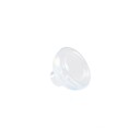 Silikonmask för hundar och katter skyddande 75 mm yttre diameter 50 mm inre diameter genomskinlig veterinär användning 1