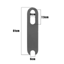 Silikonmatta för fötter 61 cm för elektrisk scooter Xiaomi M365 Halkfri vattentålig ersättning för originalgummi Enkel installation 2