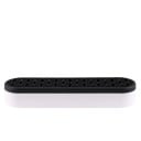 Silikonorganisatör för penslar 21 × 5 × 3,5 cm tvättbar hållare för kosmetiska penslar pincetter och sminkverktyg 3