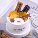 Silikonová forma 11,9 x 10 cm Vánoční koření Pomeranč Skořice Badyán Formička na odlévání vosku, pryskyřice, sádry a svíček 5