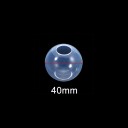 Silikonová forma koule 40 mm Kulatá formička na odlévání pryskyřice DIY dekorace šperky korálky kreativní ruční tvoření 2