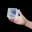 Silikonová forma na odlitky z pryskyřice ve tvaru kostky 4,4 x 4,4 cm Výroba dekorací šperků ozdob a kreativních pryskyřicových projektů 2