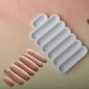 Silikónová forma na pečenie sušienok a cukrovia 13 × 21 cm Vroubkovaná forma na dlhé tyčinky Dezertná formička pre kreatívne pečenie 2