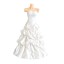 Silikónová forma svadobné šaty 5