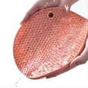 Silikónová podložka proti obarenie 17,5x17,5 cm protiskluzová kruhová tepelne odolná podložka pod hrnce ochrana kuchynskej dosky 8