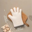 Silikonová rukavice na pečení 27,5 x 20 cm Odolná proti opaření Tepelně odolná kuchyňské rukavice pro horké nádobí 2