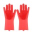Silikónové rukavice na umývanie riadu 5