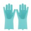Silikónové rukavice na umývanie riadu 12
