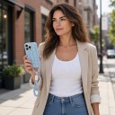 Silikonový kryt s přísavkami a poutkem na iPhone 17 Pro Protiskluzová úprava Drží na hladkém povrchu Pro videa a focení 25