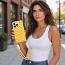 Silikonový kryt s přísavkami a poutkem na iPhone 18 Pro Protiskluzová úprava Drží na hladkém povrchu Pro videa a focení 10