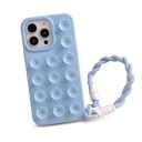 Silikónový kryt s prísavkami a pútkom na iPhone 17 Pro Max Protisklzová úprava Drží na hladkom povrchu Pre videá 9