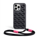Silikónový kryt s prísavkami a pútkom na iPhone 17 Pro Protisklzová úprava Drží na hladkom povrchu Pre videá a fotenie 19