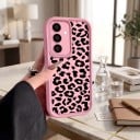 Silikónový obal na Samsung Galaxy A16 s leopardím potlačou Odolný a pružný Stupňovitý rámeček fotoaparátu Kryté tlačidlá Na denné nosenie 2