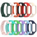Silikonový pásek 16,3 mm pro Xiaomi Smart Band 8 Active a Redmi Band 2 Pohodlný nastavitelný náramek ze silikonu Střední měkkost 1