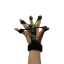 Silikonový posilovač prstů Fitness pomůcka pro posilování prstů Nástroj na posílení prstů 4