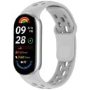 Silikónový priedušný športový remienok pre Xiaomi Mi Band 10 Nastaviteľný pohodlný náramok odolný proti potu ľahký pásik pre každodenné 6