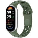 Silikónový priedušný športový remienok pre Xiaomi Mi Band 10 Nastaviteľný pohodlný náramok odolný proti potu ľahký pásik pre každodenné 8