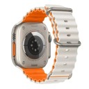 Silikónový remienok 38 mm 40 mm 41 mm pre Apple Watch Vodotesný pásik s titánovou prackou Nastaviteľná slučka a viacpolohové 12
