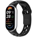 Silikónový remienok na hodinky Xiaomi Mi Band 9 Mäkky pohodlný náramok na zápästie Odolný pružný materiál Pre každodenné nosenie 1