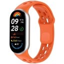 Silikónový remienok na hodinky Xiaomi Mi Band 9 Mäkky pohodlný náramok na zápästie Odolný pružný materiál Pre každodenné nosenie 11
