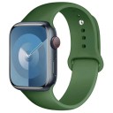 Silikónový remienok pre Apple Watch Series 9 8 7 6 5 4 3 SE Ultra 2 38 mm - 40 mm - 41 mm M-L Vodotesný mäkký gumový pásik 19