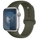 Silikónový remienok pre Apple Watch Series 9 8 7 6 5 4 3 SE Ultra 2 38 mm - 40 mm - 41 mm M-L Vodotesný mäkký gumový pásik 26