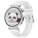 Silikónový remienok pre Huawei Watch GT 3 Pro 46 mm Bezpečná kovová spona Priedušný mäkký odolný náhradný pás pre športové aktivity 2