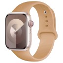 Silikonový řemínek pro Apple Watch Series 9 8 7 6 5 4 3 SE Ultra 2 38 mm - 40 mm - 41 mm M-L Vodotěsný měkký pryžový pásek 46