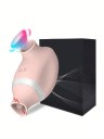 Silikonowy damski womanizer 8,5 x 4 cm, ładowanie przez USB, 10 trybów stymulacji, dyskretne opakowanie 7