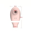 Silikonowy damski womanizer 8,5 x 4 cm, ładowanie przez USB, 10 trybów stymulacji, dyskretne opakowanie 3