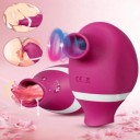 Silikonowy damski womanizer 8,5 x 4 cm, ładowanie przez USB, 10 trybów stymulacji, dyskretne opakowanie 5