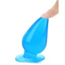 Silikonowy korek analny 7 x 15 cm ergonomiczny kształt gładka powierzchnia elastyczny materiał łatwa konserwacja specjalne żele lubrykacyjne dyskretne opakowanie 3