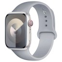 Silikonowy pasek do Apple Watch Series 9 8 7 6 5 4 3 SE Ultra 2 38 mm - 40 mm - 41 mm M-L Wodoodporny miękki gumowy pasek 20