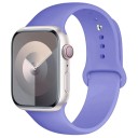 Silikonowy pasek do Apple Watch Series 9 8 7 6 5 4 3 SE Ultra 2 49 mm – 42 – 44 – 45 mm S-M Wodoodporny elastyczny pasek z miękkiej gumy do wygodnego codziennego noszenia 12