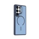 Silikonowy pokrowiec dla Samsung Galaxy S25 FE Z wyklapaną podstawką Wsparcie dla ładowania magnetycznego Ochronny pokrowiec na telefon 4