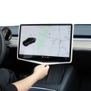 Silikonrahmen für das Display der Tesla Model 3 und Y Schutzabdeckung für die Kanten des zentralen Steuerdisplays Autozubehör für das mittlere 8