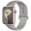 Silikonrem för Apple Watch Series 9 8 7 6 5 4 3 SE Ultra 2 49 mm – 42 – 44 – 45 mm S-M Vattentålig flexibel rem av mjuk gummi för bekväm vardagsanvändning 18