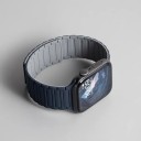 Silikonrem S10 42 mm för Apple Watch Magnetiskt spänne Kompatibel med 38 40 41 42 mm Series 1–10 SE SE 2 Bekväm rem 15