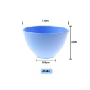 Silikonschüssel für Gesichtsmasken 450 ml mit Messbecher 13 x 8 x 5,5 cm Silikonmaterial zum Mischen von Kosmetik und Hautpflege 9