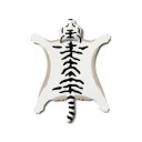 Silikonunterlage für Tassen mit Tigerdesign rutschfest hitzebeständig isolierte Unterlage 11,5 × 15,5 cm silikonisches Tischset für die Küche 2