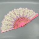 Silk Fan with Ornaments 4