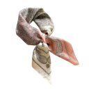 Silk Scarf 70 x 70 cm Square Luxury Scarf for Neck and Head Paisley Cashmere Oriental Pattern Spring Summer Elegant Fashion 1